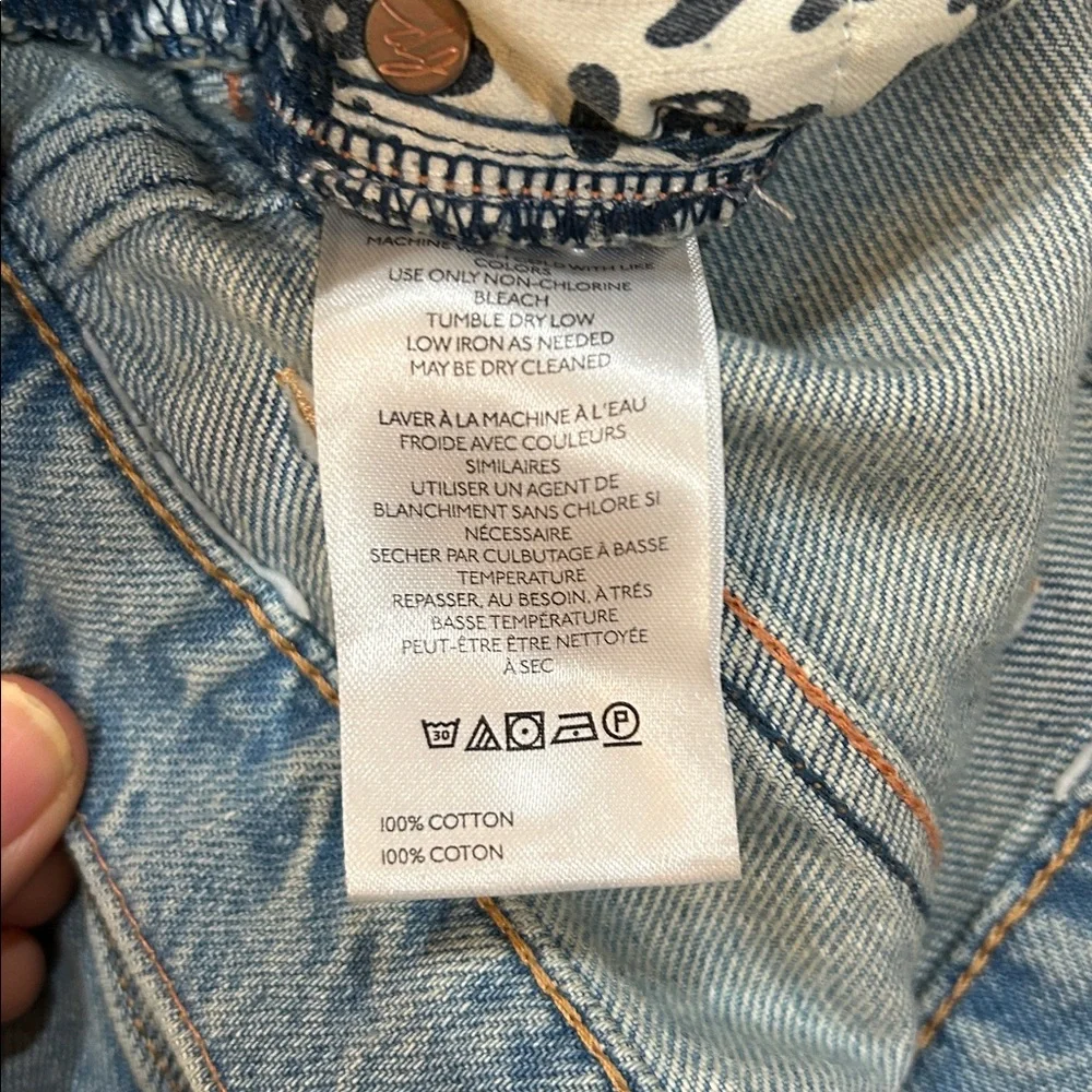 We The Free Sky Blue Wide Leg Jeans - Picture 11 of 14